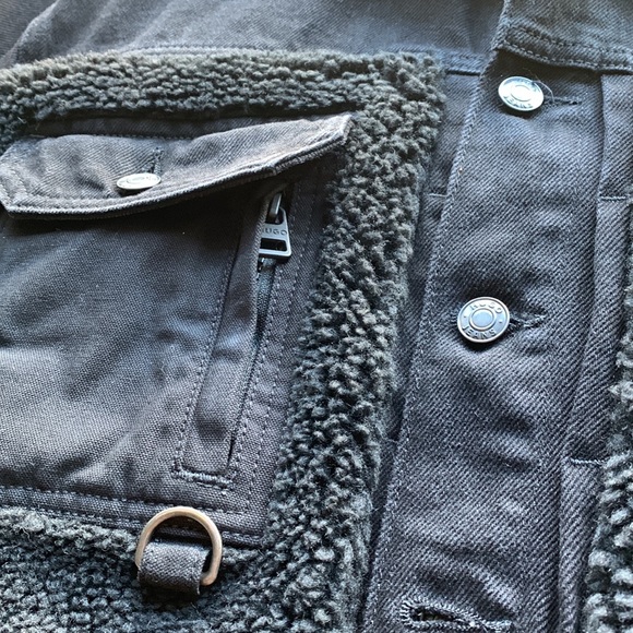 Hugo Boss Denim Sherpa Jacket - Picture 12 of 14